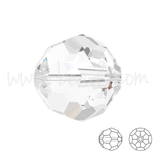 Achat Perles rondes Swarovski 5000 crystal 6mm (10)