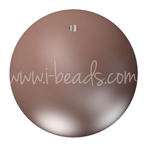 Achat Perles 5810 Swarovski crystal velvet brown pearl 10mm (10)