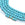 Vente au détail Turquoise reconstituée teintée à facettes, 4mm, trou 1mm env: 90 perles (vente 1 rang)