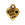 Vente au détail Pendentif made with love métal doré or fin vieilli 12.4mm (1)