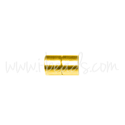 Fermoir magnétique doré or fin qualité pour cordon 10mm (1)