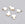 Grossiste en Perle en nacre blanche naturelle croix11x8mm, trou 0.8mm (5)