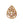 Vente au détail Plexi lien pendentif arabesque doré foncé 49x37mm (1)