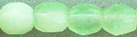 Perles facettes de boheme Green Phosporus-Pacific opal- 8mm (25)