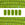 Vente au détail Perles 2 trous CzechMates bricks Opaque Olive 3x6mm (50)