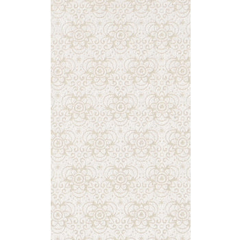 Suédine motif fleurs Arctic Grey 10x21.5cm (1)