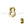 Grossiste en Perle chiffre 8 doré or fin 7x6mm (1)