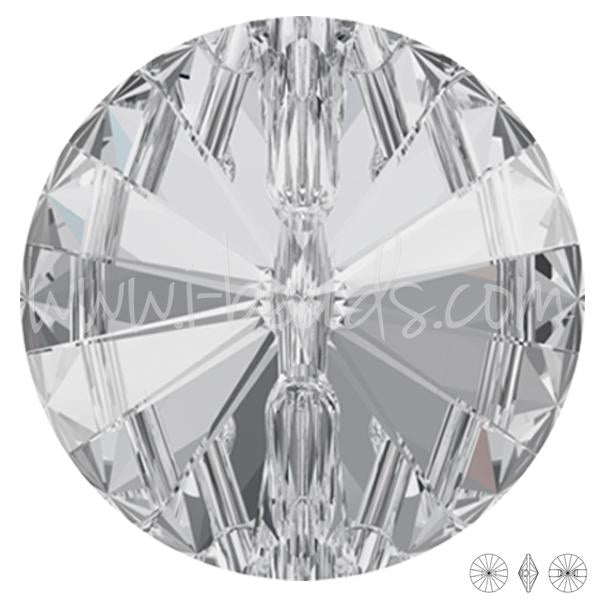 Bouton rond Crystal4You 3015 crystal foiled 23mm (1)