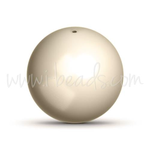 Perles Swarovski 5810 crystal platinum pearl 6mm (20)