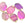Grossiste en Pendentif tranche d'agate rose serti laiton or - 4 cm sur 2 cm environ