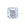 Vente au détail Perle de Murano cube cristal et argent 6mm (1)