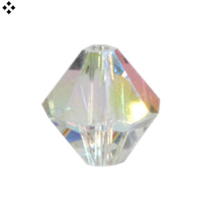 Achat Perles Crystal4You 5328 xilion bicone crystal ab 6mm (10)