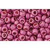ccpf553f - perles de rocaille Toho 8/0 matt galvanized pink lilac (10g)