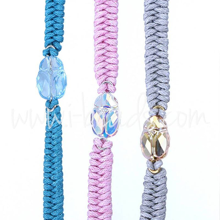 DIY bracelets scarab by Dorothy Wood