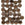 Grossiste en Perles Honeycomb 6mm jet bronze (30)