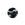 Grossiste en Perle de Murano ronde noir et argent 6mm (1)