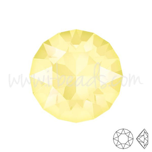 Achat Cristal Swarovski 1088 xirius chaton crystal powder yellow 8mm-SS39 (3)