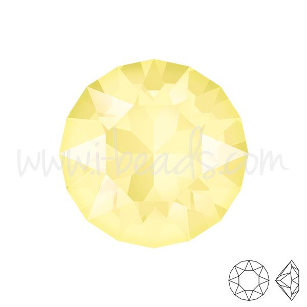 Cristal Swarovski 1088 xirius chaton crystal powder yellow 8mm-SS39 (3)