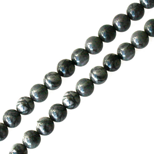 Achat Perles rondes jaspe picasso 4mm sur fil (1)