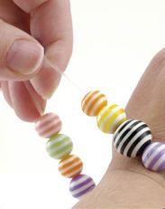 Beadalon fil élastique elasticity transparent 0,5mm, 5m en sachet sans bobine(5m)