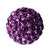 Achat Perle style shamballa ronde deluxe amethyst 10mm (1)