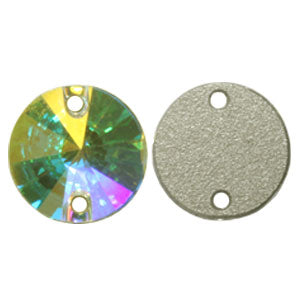 Achat Pierre coudre Swarovski crystal ab 10mm (4)