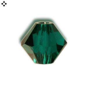 Achat Perles Crystal4You 5328 xilion bicone emerald 4mm (40)