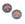 Grossiste en Perles en verre de Bohême libellule Violet opale et bronze 12mm (2)