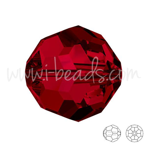 Achat Perles rondes Swarovski 5000 siam 8mm (4)