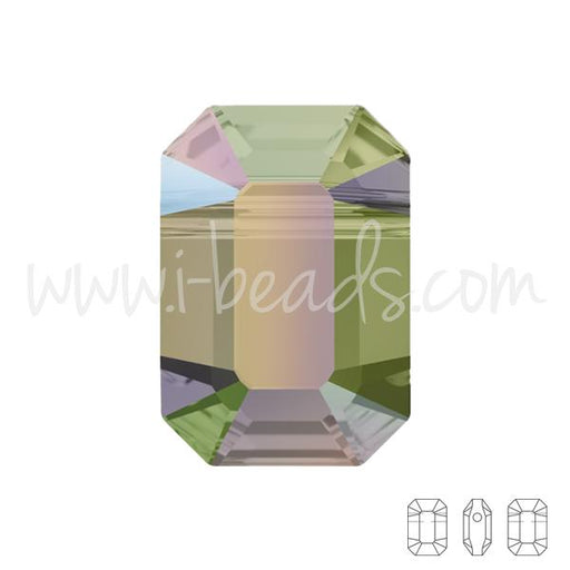 Achat Perles Swarovski 5514 pendulum crystal paradise shine 8x5.5mm (2)