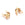 Grossiste en caches noeuds en acier inoxydable doré OR 4x2mm (4)