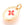 Grossiste en Charm, pendentif médaille en laiton doré et émail blanc avec croix rouge- 9mm + anneau (1)