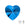 Grossiste en pendentif coeur swarovski sapphire 10mm (2)