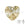 Vente au détail Pendentif coeur Swarovski 6228 crystal gold patina effect 10mm (1)