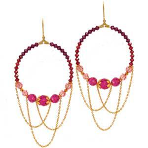 Perles Crystal4You 5328 xilion bicone ruby 4mm (40)