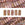Grossiste en Perles 2 trous CzechMates bricks luster opaque rose gold topaz 3x6mm (50)