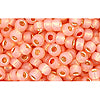 cc2111- perles de rocaille Toho 8/0 silver lined milky peach (10g)