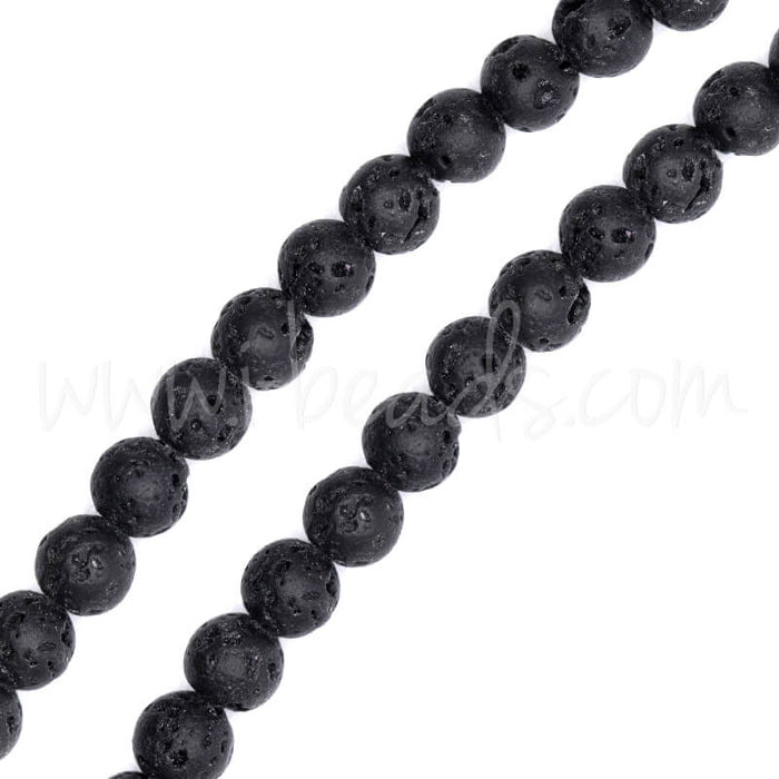 Perles pierre de lave 4mm (1)