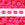 Vente au détail Perles Super Duo 2.5x5mm Neon Pink (10g)
