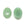 Grossiste en Cabochons en aventurine vert,ovale 10x8mm (2)