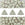 Grossiste en KHEOPS par PUCA 6mm opaque light olivine beige silk mat (10g)
