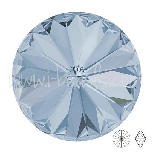 Achat Cristal Swarovski rivoli 1122 crystal blue shade 14mm (1)