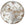 Grossiste en Perle de Murano bombée or et argent 20mm (1)