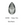 Grossiste en Swarovski Drop Sew-on 3230 crystal Silver Night 12x7mm (4)