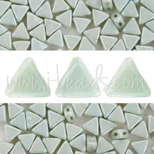 Achat KHEOPS par PUCA 6mm opaque light green ceramic look (10g)