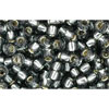 Cc29b - perles de rocaille Toho 8/0 silver-lined grey (250g)