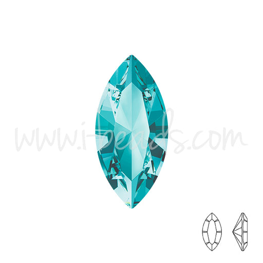 Achat Swarovski 4228 navette light turquoise 10x5mm (2)