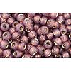 ccPF2114 - perles de rocaille Toho 8/0 silver lined milky nutmeg (10g)