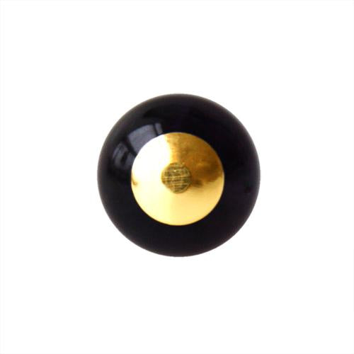 Coquilles métal doré or fin qualité 6mm (10)