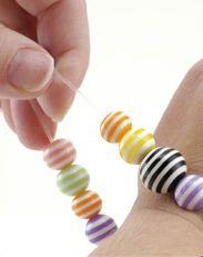Beadalon fil élastique elasticity noir 0,8mm, 5m (1)